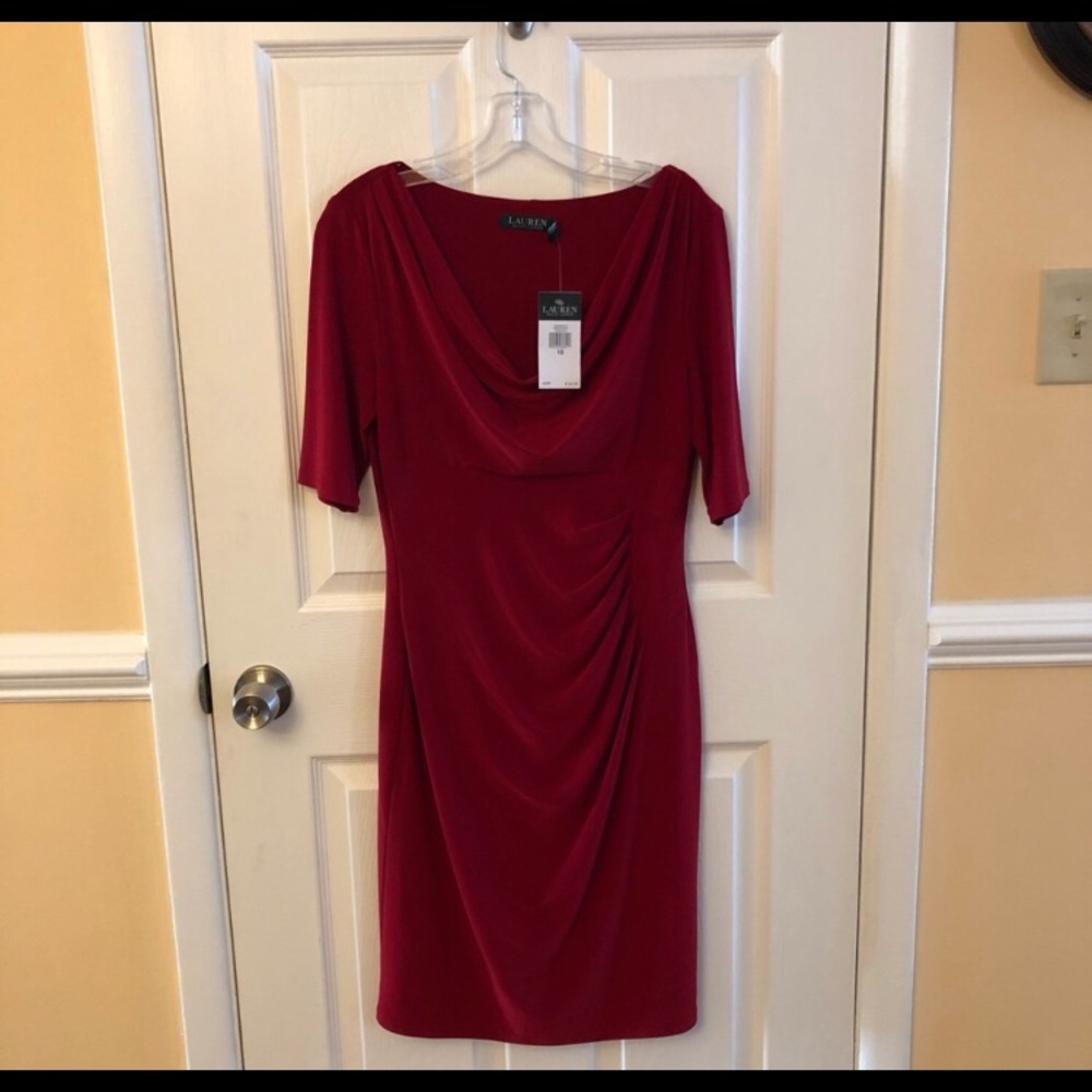 NWT Red Ralph Lauren Dress